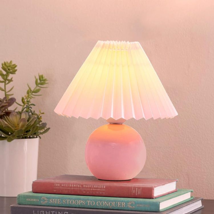 Pleated Table Lamp