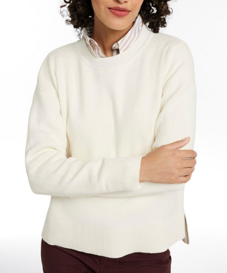 Wicked Soft Cotton/Cashmere Crewneck Sweater