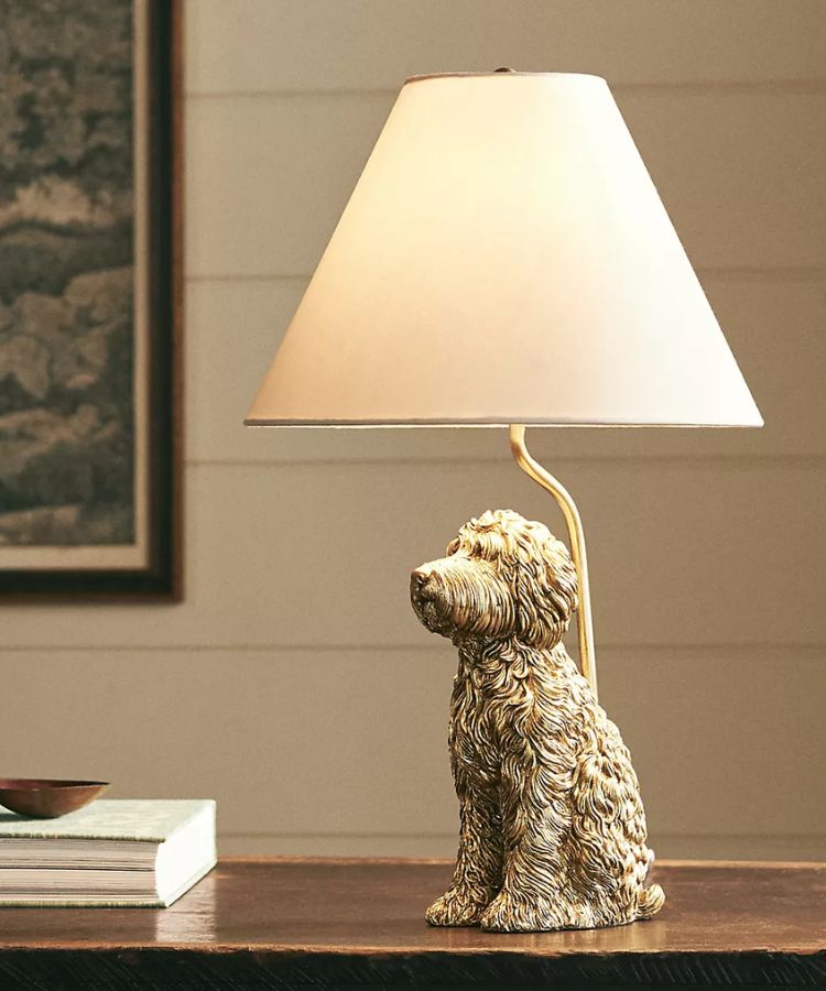 Dog Table Lamp