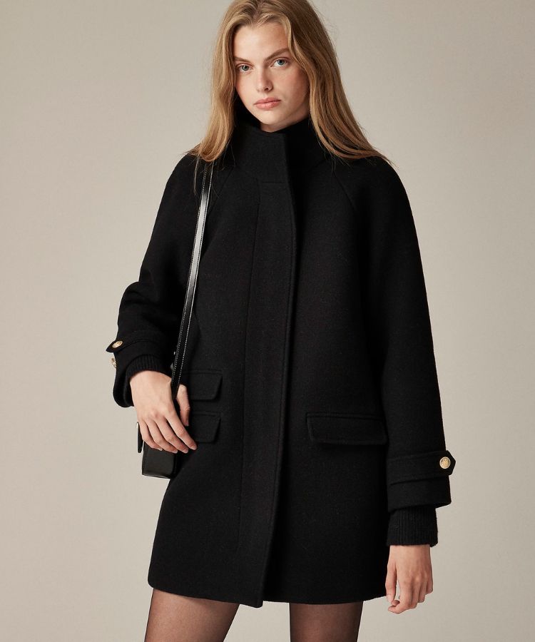 Italian Wool Blend Coat