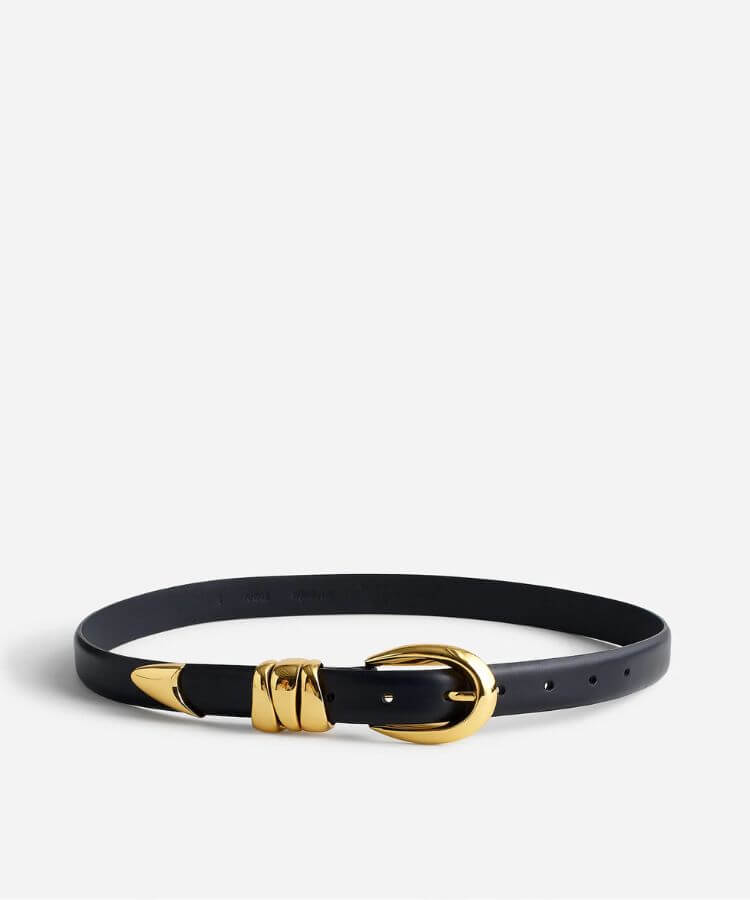 Triple Metal Keeper Belt