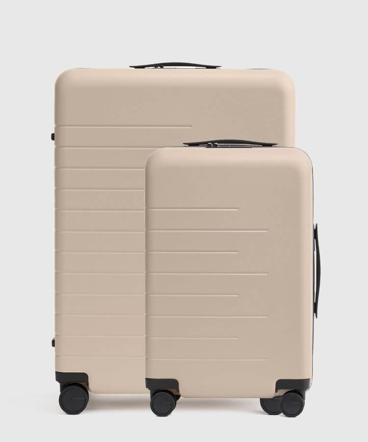 Expandable Carry-On & Large Check-In Suitcase Bundle