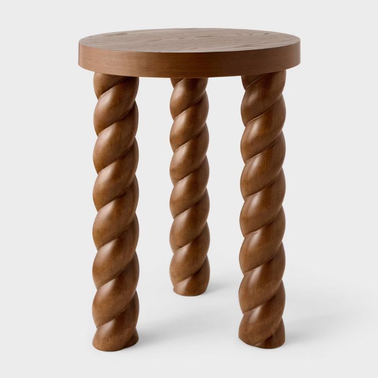 Twisted Legs Side Table