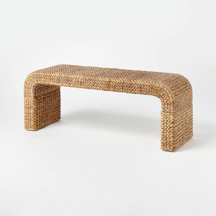 Waterfall Woven Bench