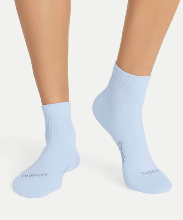 Modern Rib Quarter Socks