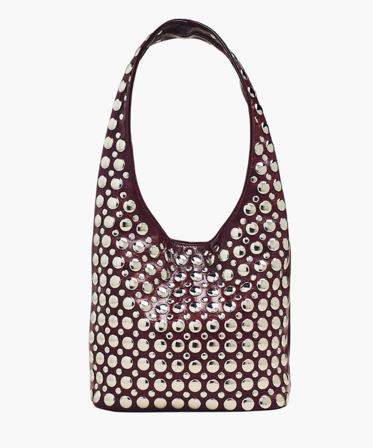 Studded Shoulder Bag