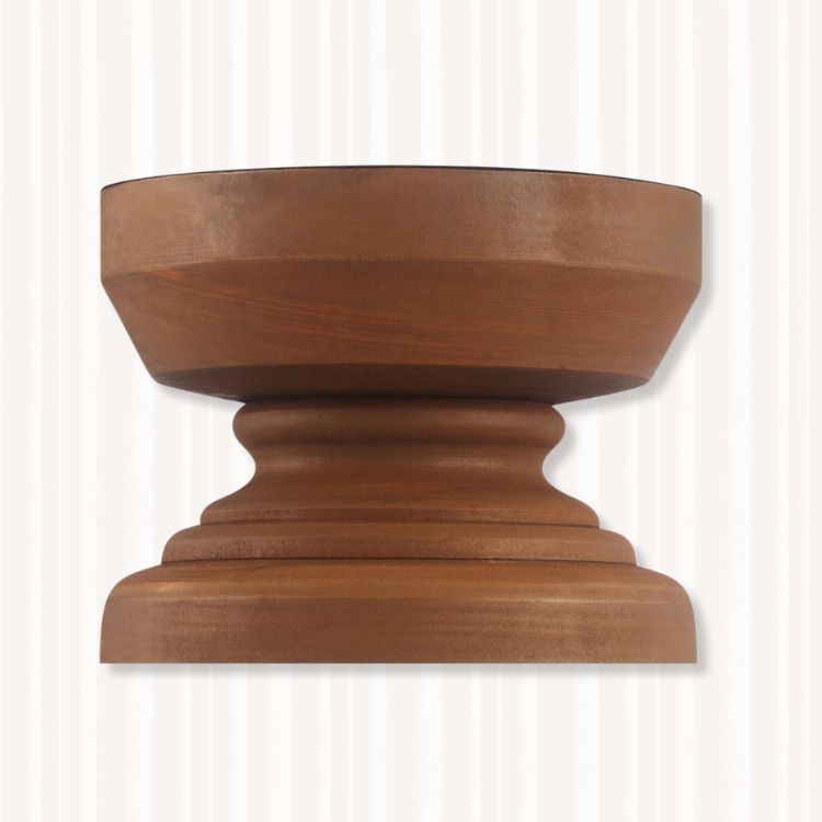 Wooden Candle Holder