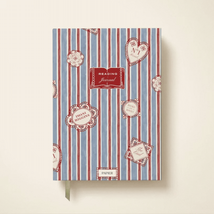 Striped Reading Journal