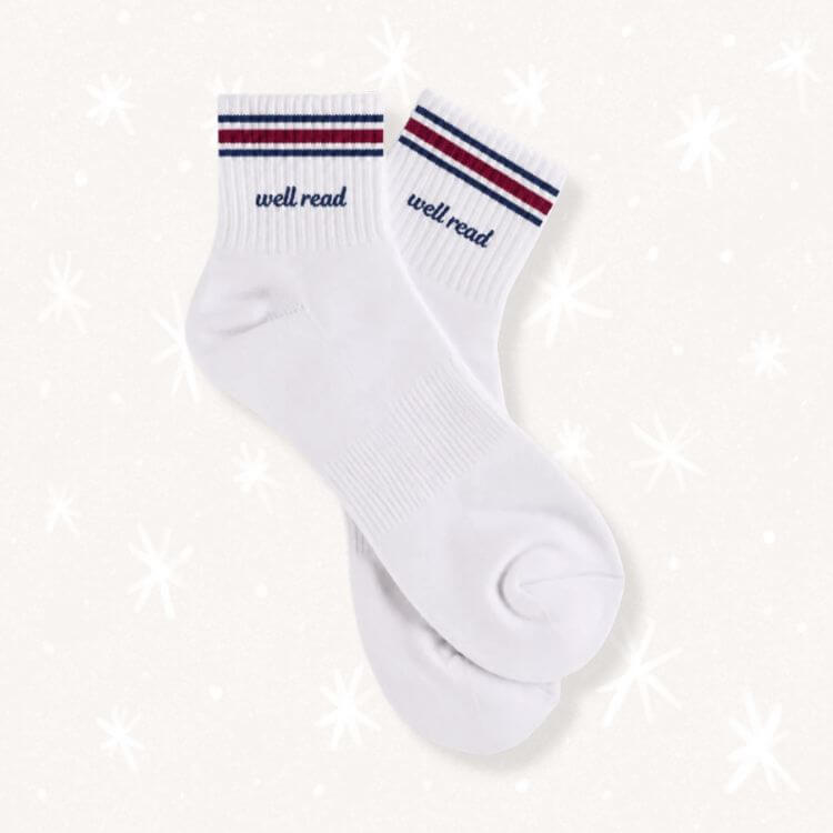 Well-Read Crew Sock