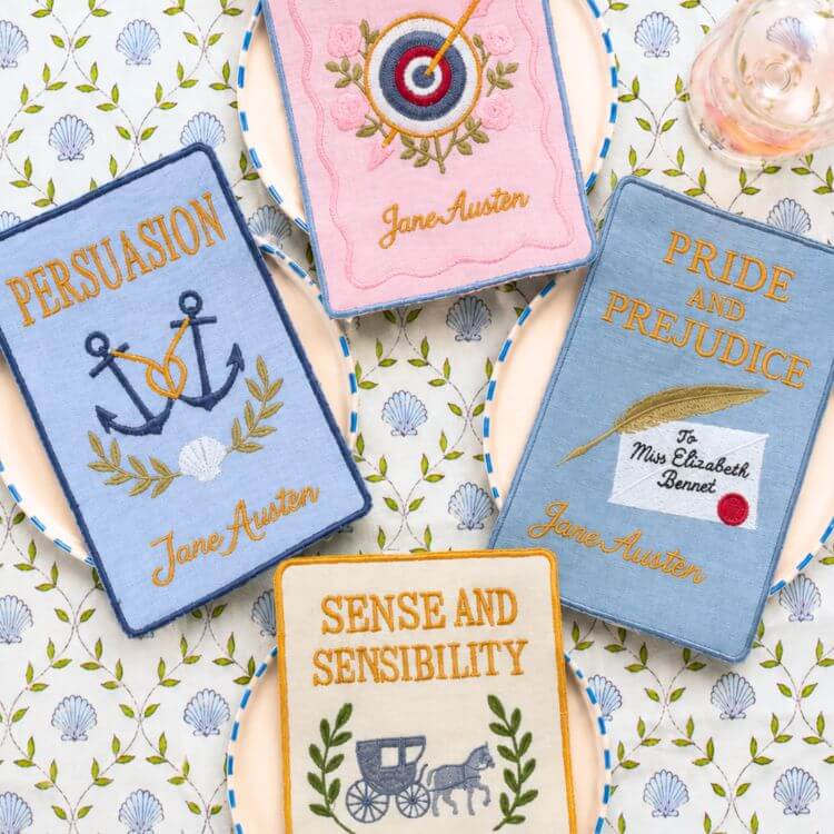Jane Austen Cocktail Napkins