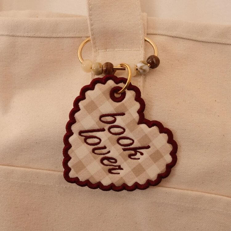 Book Lover Bag Charm
