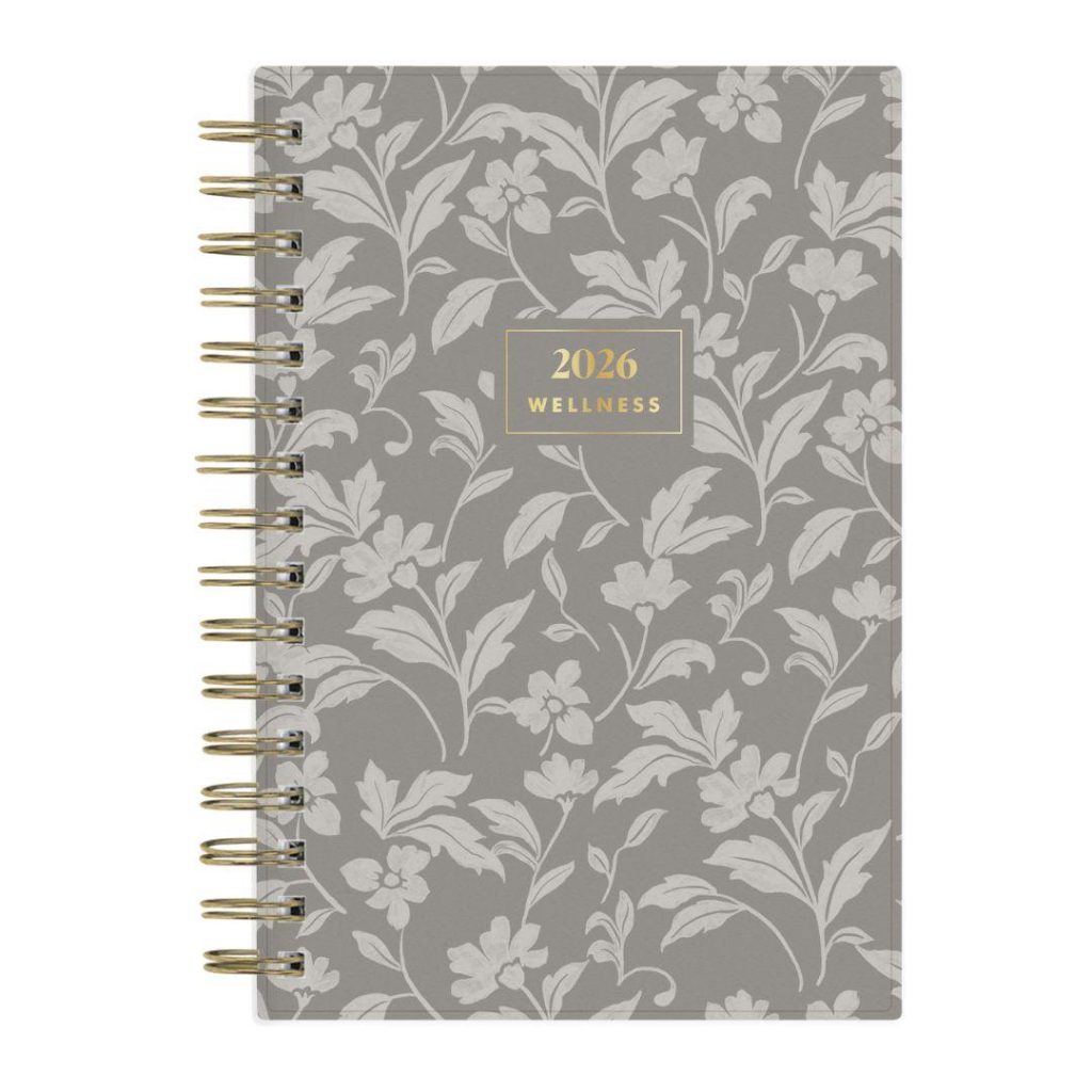 2026 Wellness Planner Camala Gray Floral