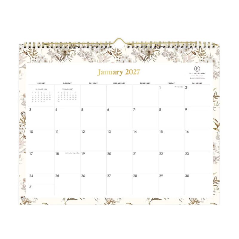 The Everygirl 2027 Monthly Wall Calendar