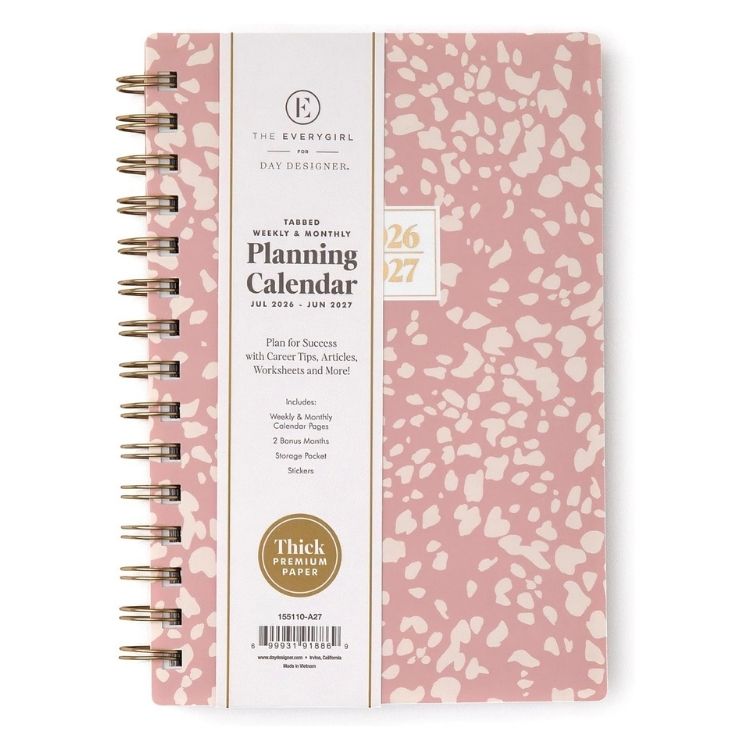 2026/2027 Weekly/Monthly Bengala Desert Rose Planner