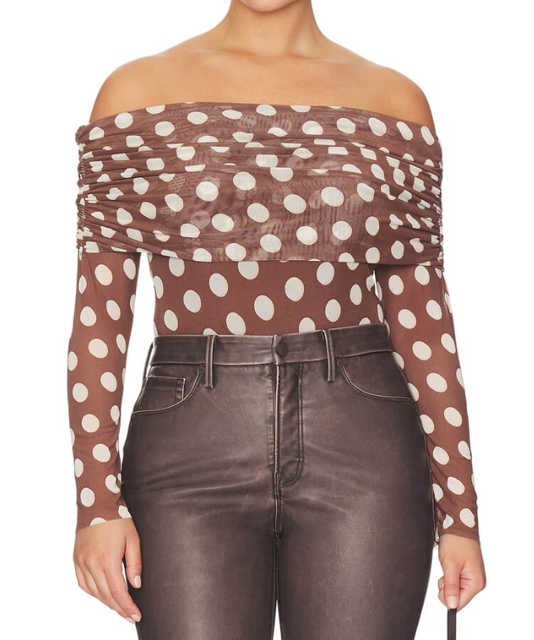 Off-The-Shoulder Bodysuit