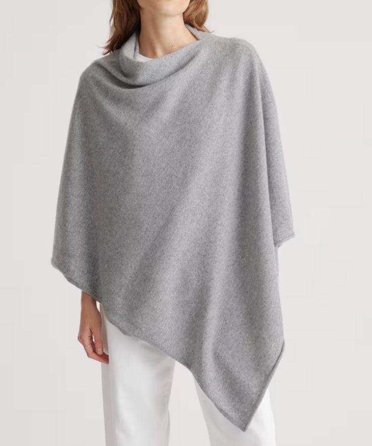 Mongolian Cashmere Poncho