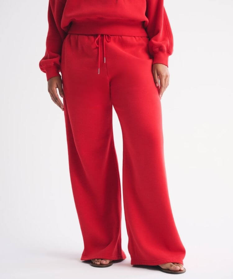 Wide-Leg Sunday Sweatpants