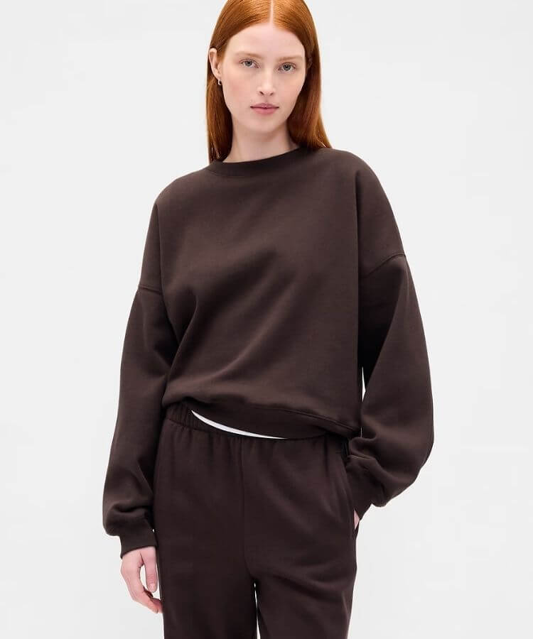 VintageSoft Wedge Crewneck Sweatshirt