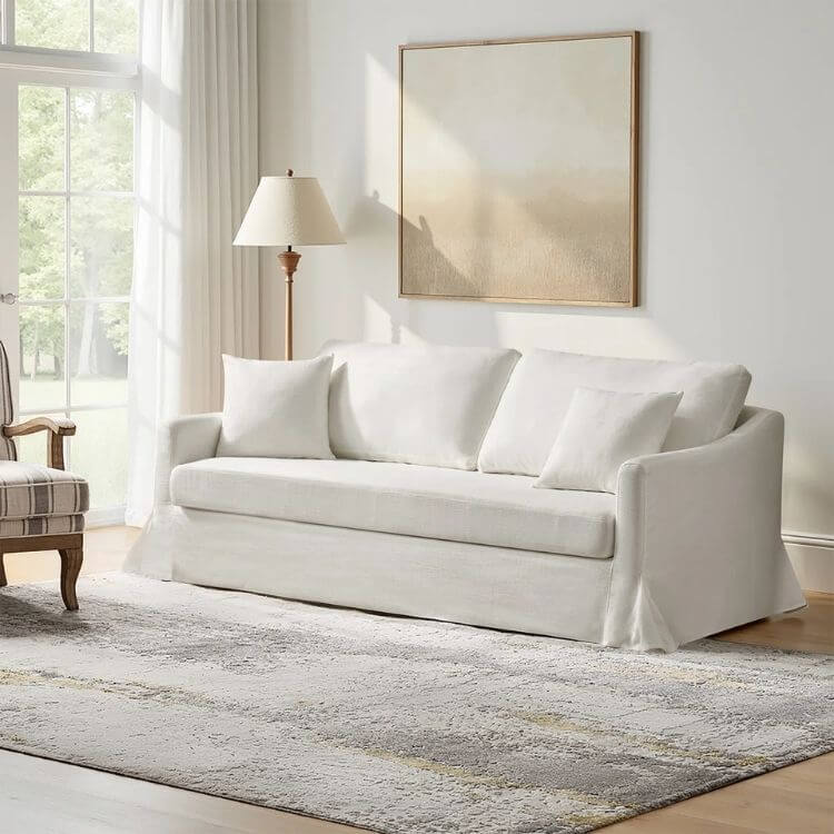 Farmhouse Slipcover Sofa