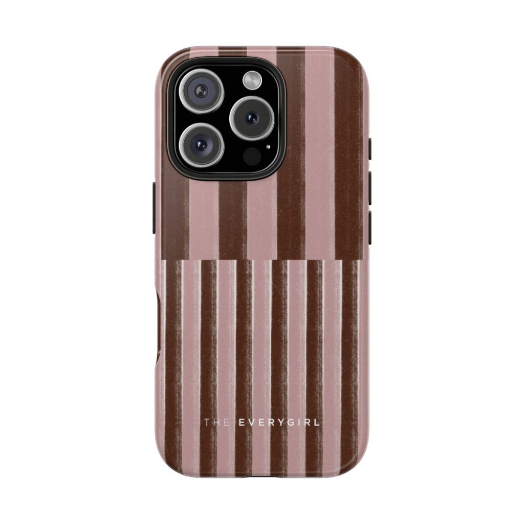 Soft Pink Stripes Phone Case