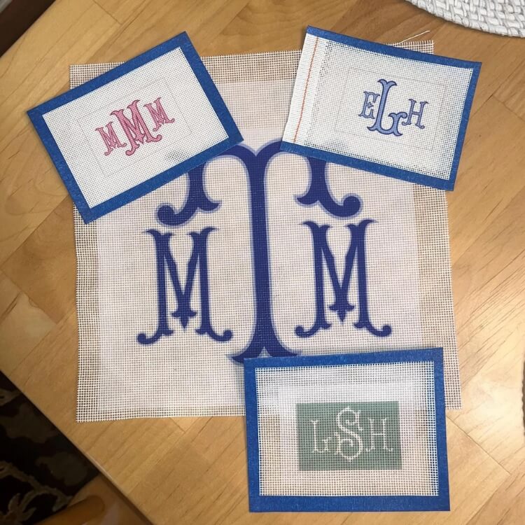 Monogram Needlepoint Kit