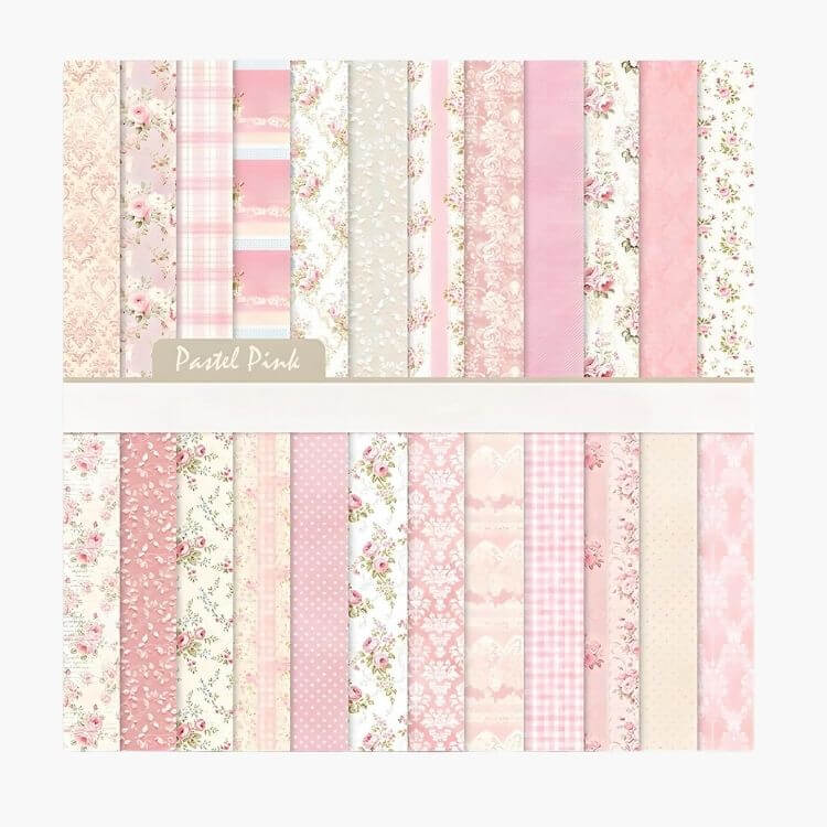 Pink Floral Paper
