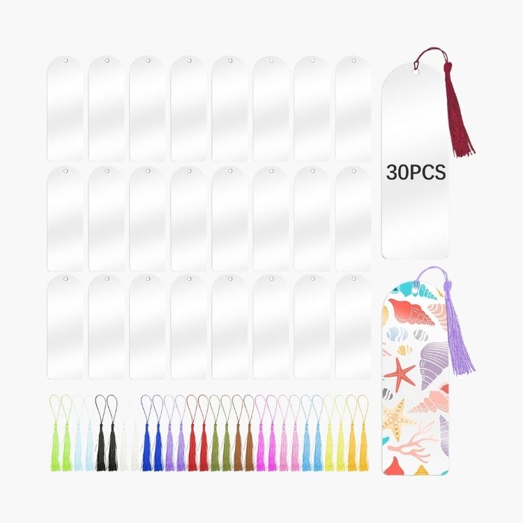 Acrylic Bookmark Blanks