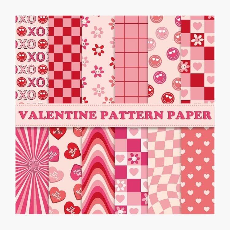 Groovy Valentine Paper
