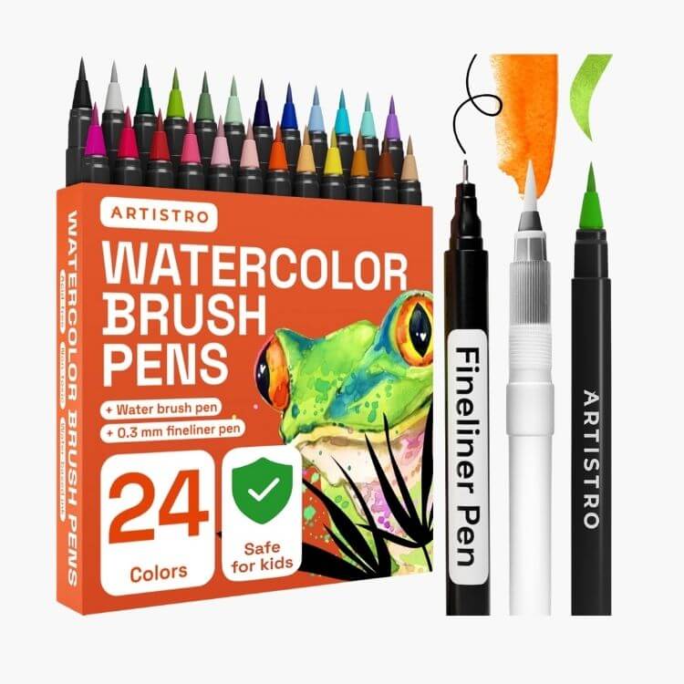 Watercolor Paint Pens