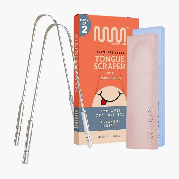 Tongue Scraper with Case