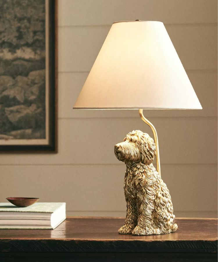 The Icon Table Lamp: Dog Edition