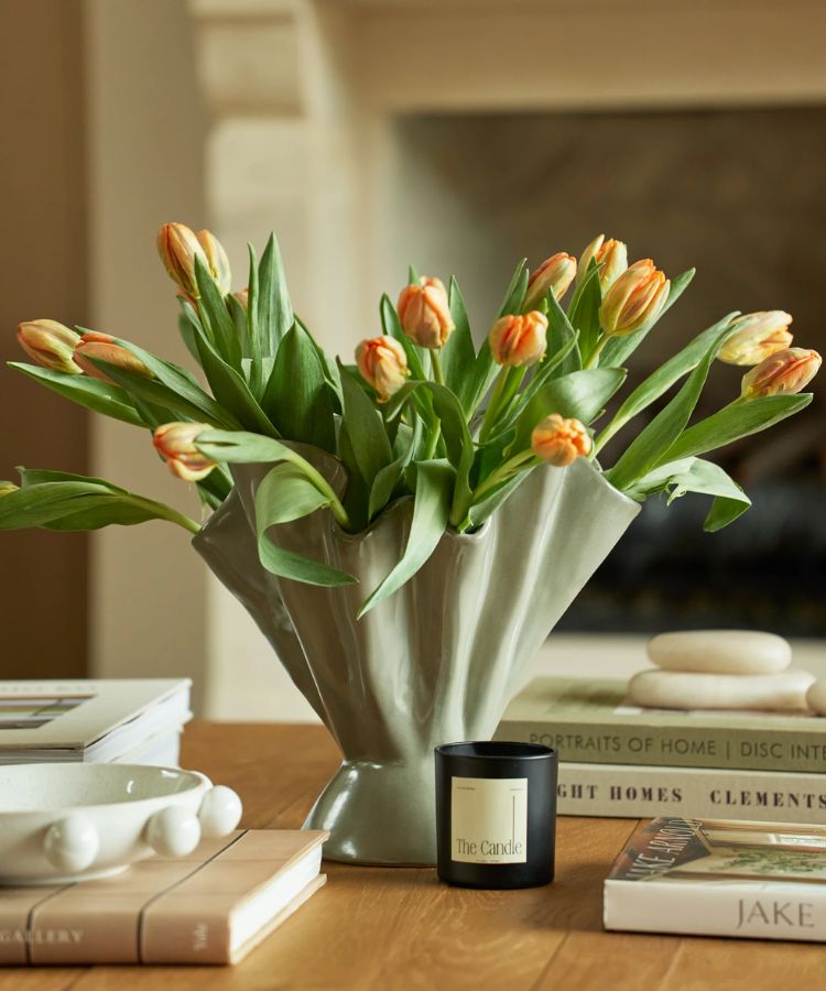 Ruffled Vase