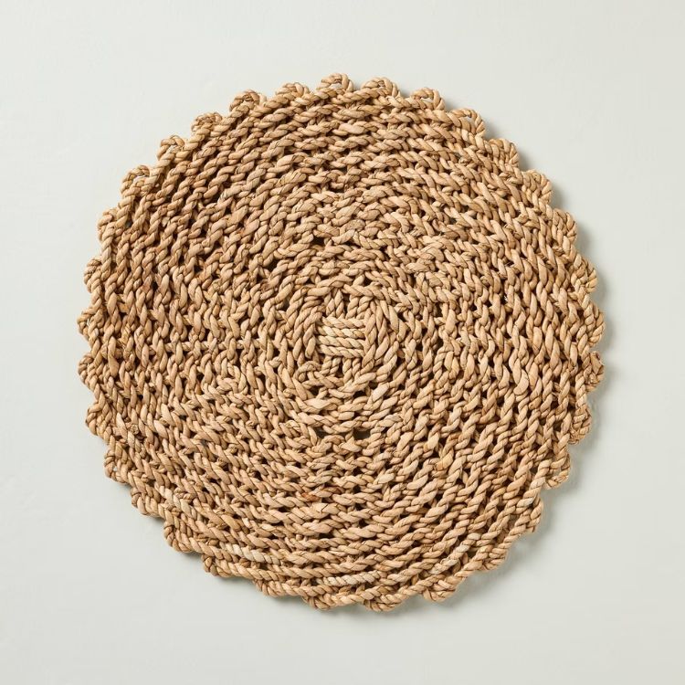 Round Woven Charger