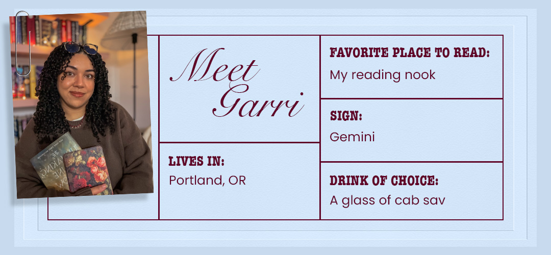 garri - everygirl book club host