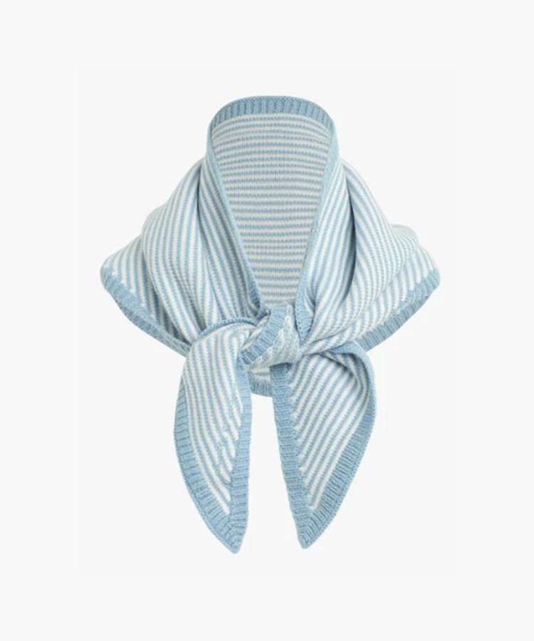 The Striped Triangle Scarf