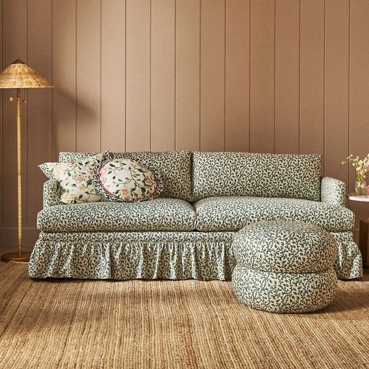 Ruffle Sofa