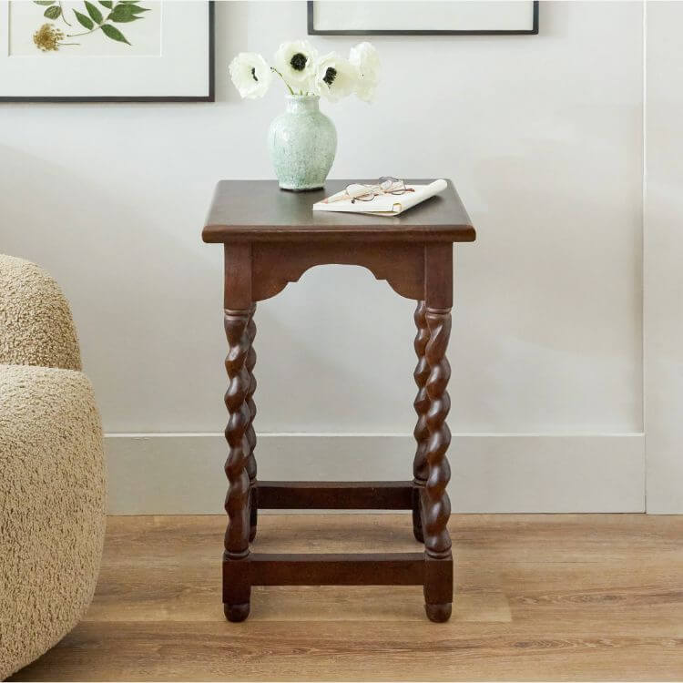 Twisted Accent Table