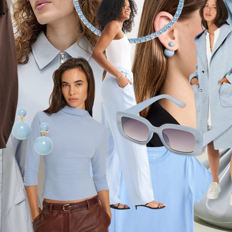 cool blue fashion trend