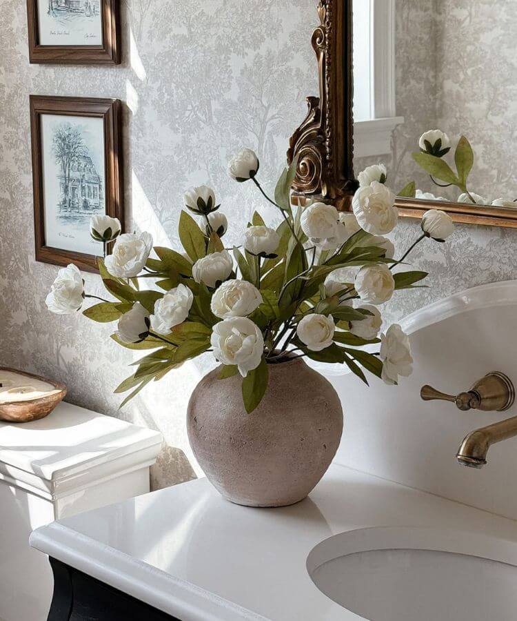 spring faux flowers