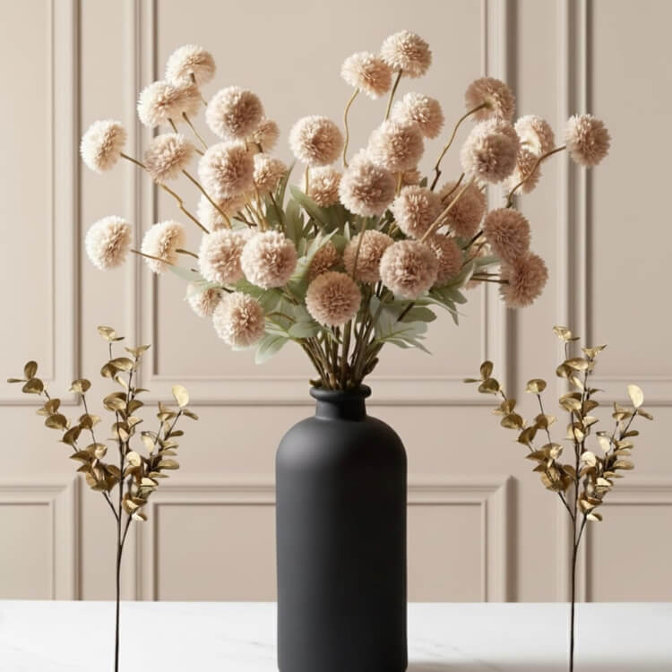 Faux Chrysanthemums 