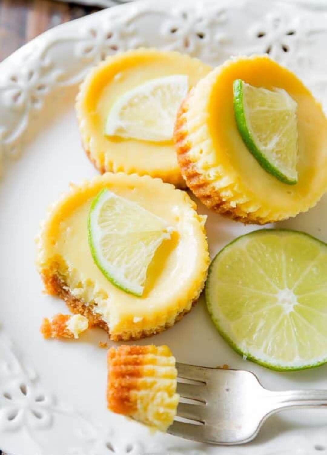 mini key lime pies spring dessert recipe