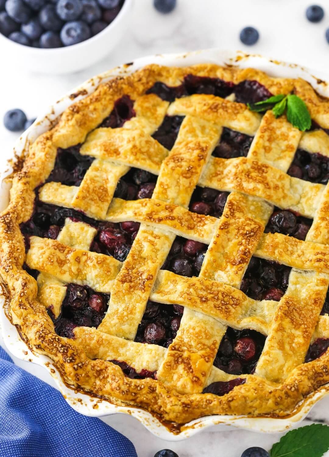 blueberry pie spring dessert recipe