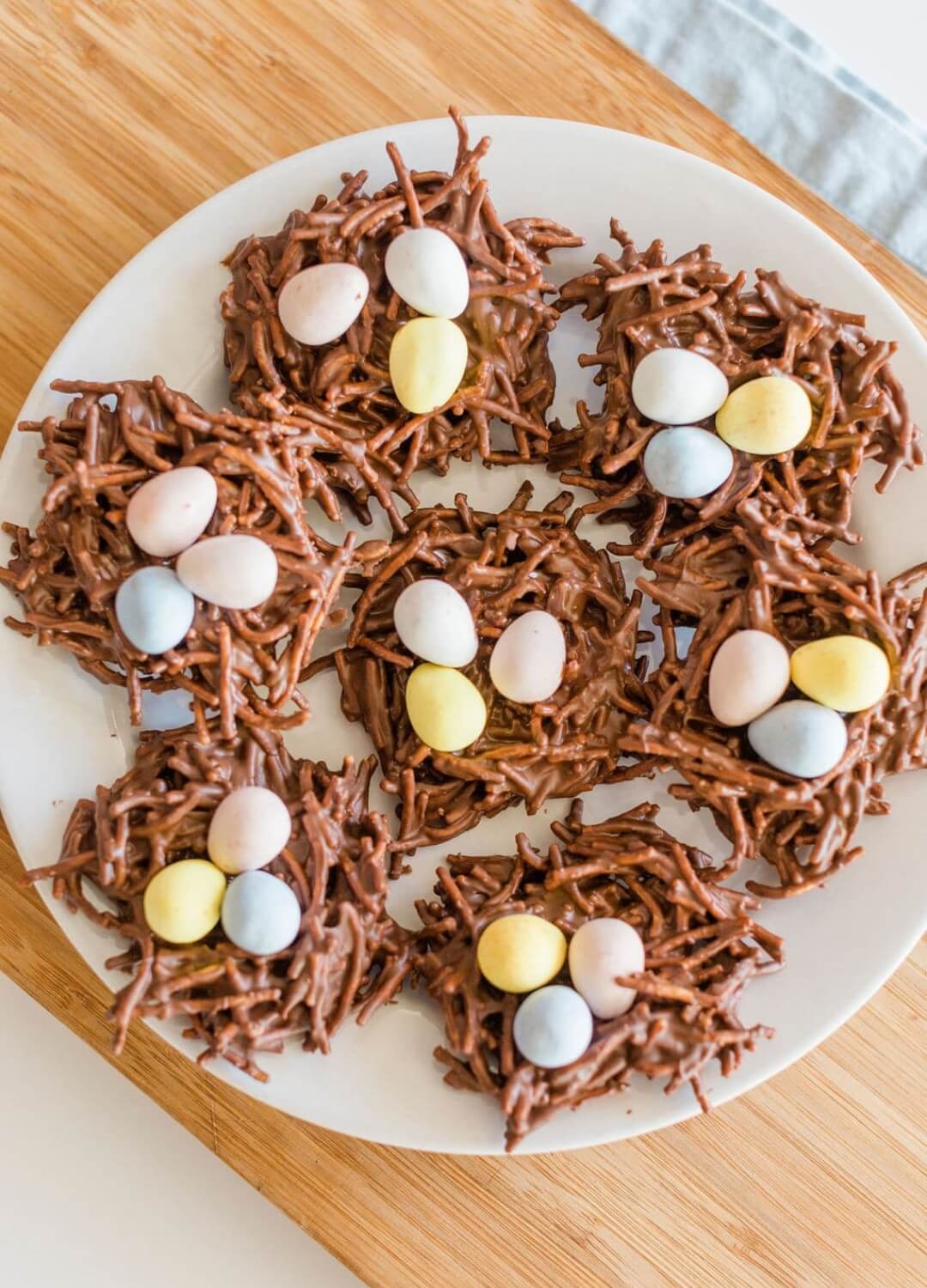 bird's nest cookies spring dessert recipe
