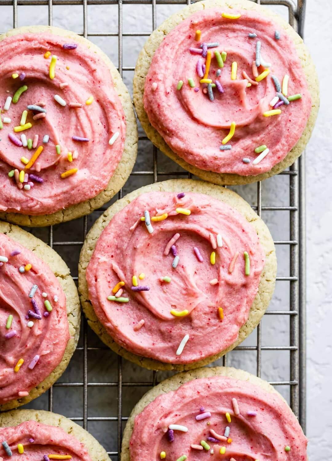 gluten free sugar cookies spring dessert recipe