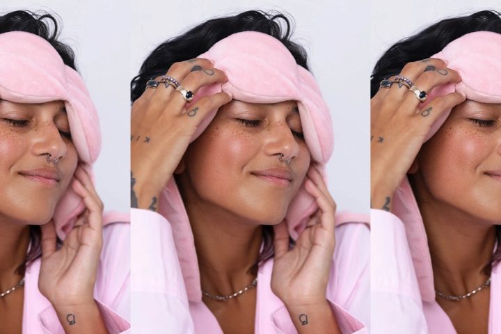 weighted sleep mask