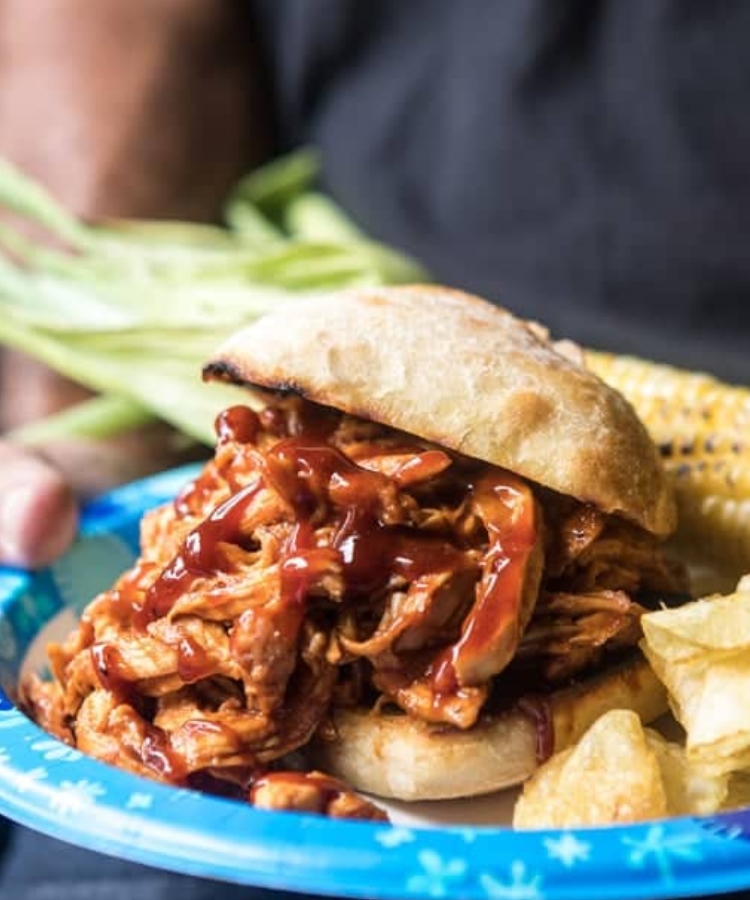 slow cooker pulled bbq chicken breast recipes