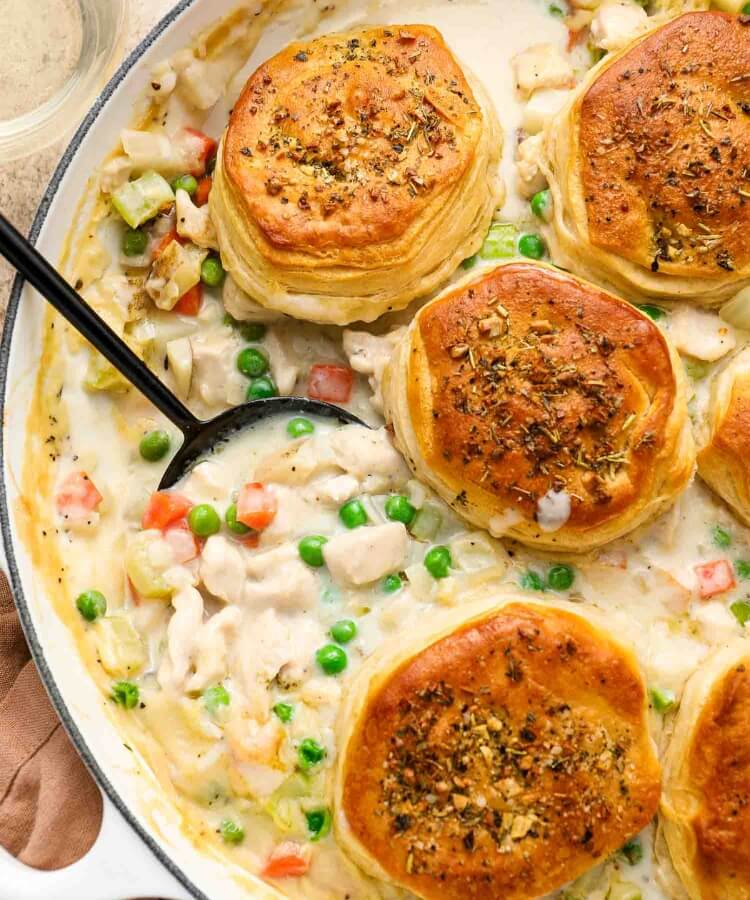chicken and biscuits
