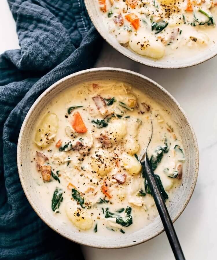chicken gnocchi soup