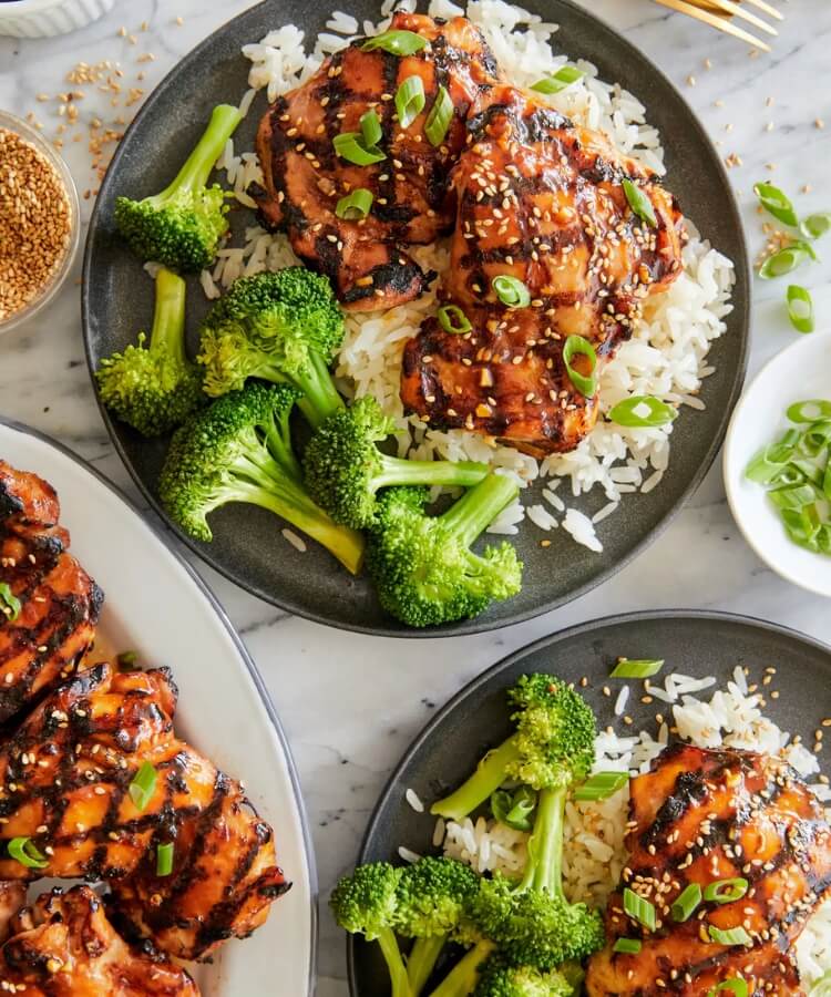 grilled teriyaki chicken