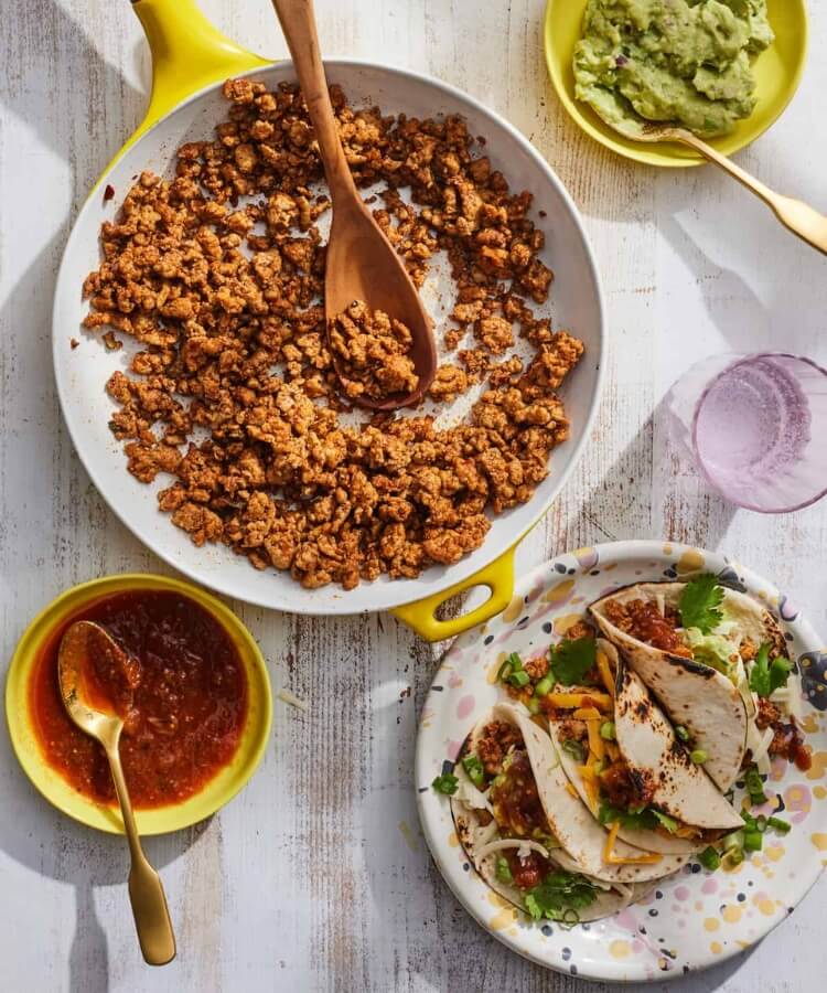 ground chicken tacos